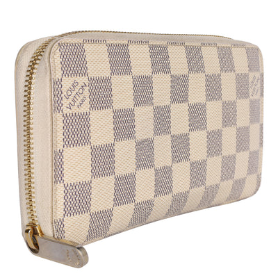 Damier Azur Canvas Zippy Wallet