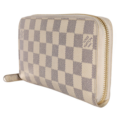 Damier Azur Canvas Zippy Wallet