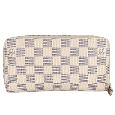 Damier Azur Canvas Zippy Wallet