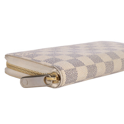 Damier Azur Canvas Zippy Wallet