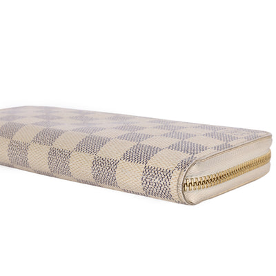 Damier Azur Canvas Zippy Wallet