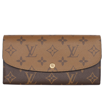 Reverse Monogram Portefeuille Emilie Wallet