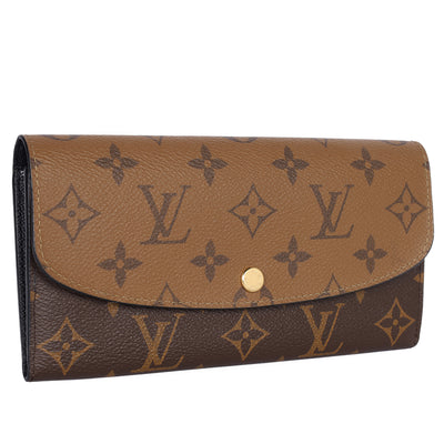 Reverse Monogram Portefeuille Emilie Wallet