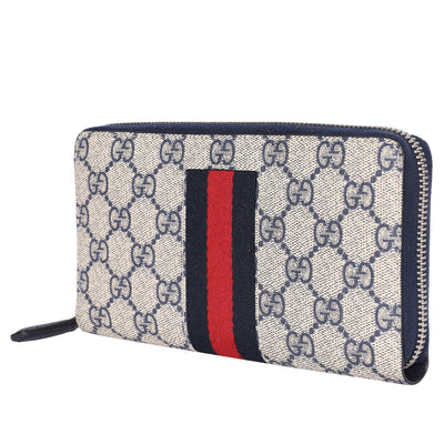 Ophidia GG Zip Around Wallet