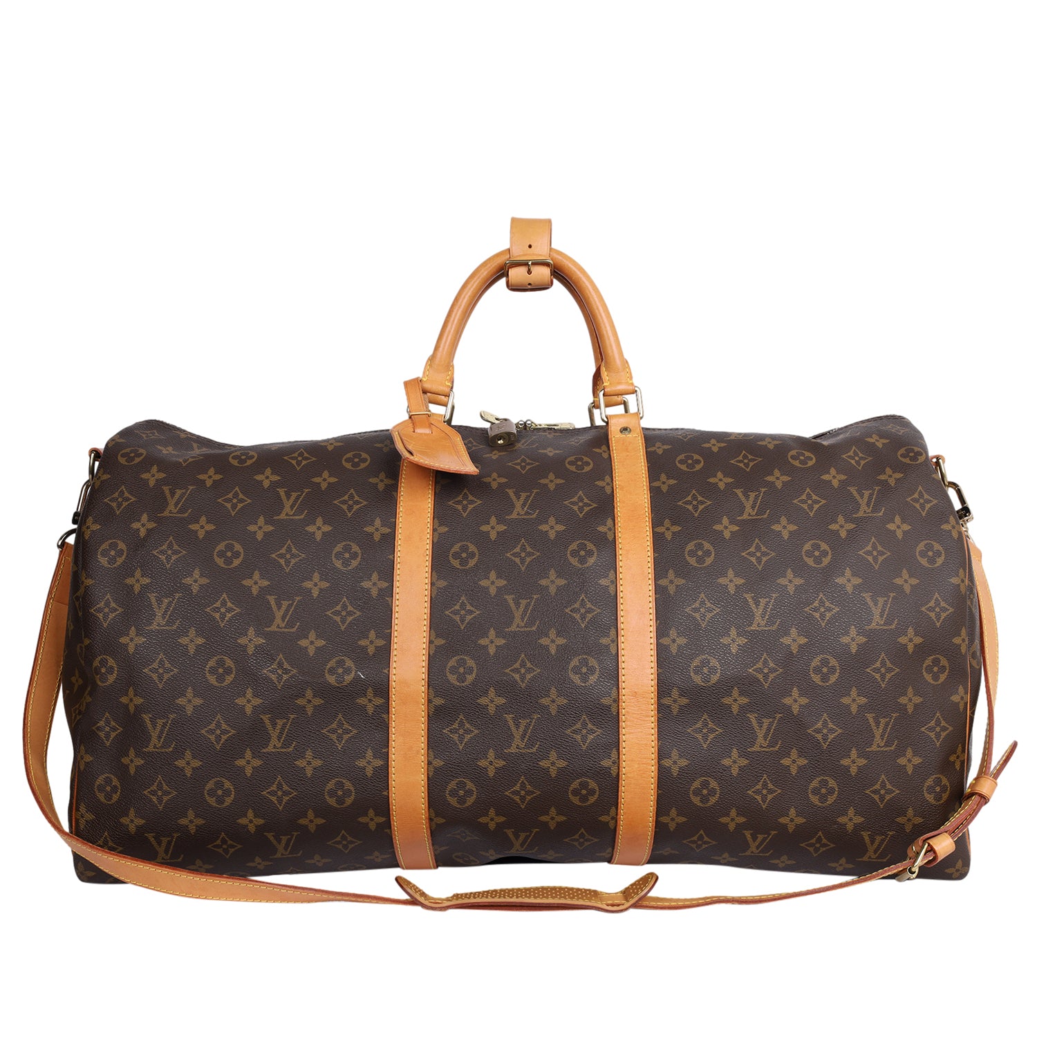 Monogram Canvas Keepall 60 Bandouliere (Authentic Pre-Owned)