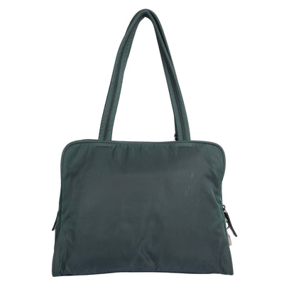 Tessuto Nylon Shoulder Bag Green