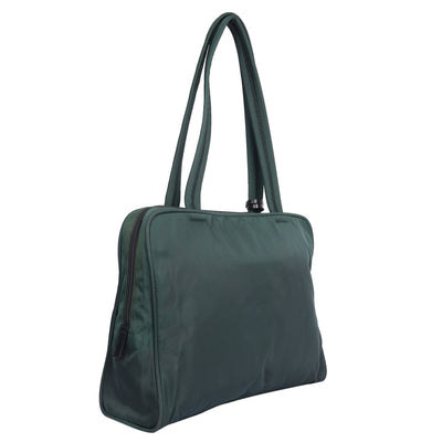 Tessuto Nylon Shoulder Bag Green