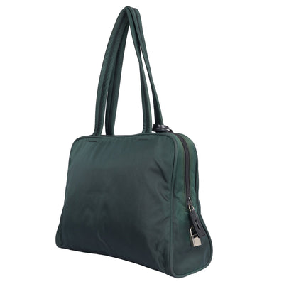 Tessuto Nylon Shoulder Bag Green