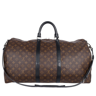 Monogram Macassar Keepall Bandouliere 55