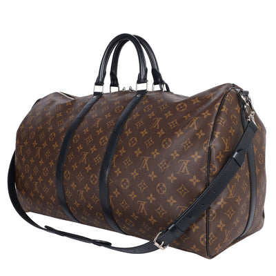 Monogram Macassar Keepall Bandouliere 55