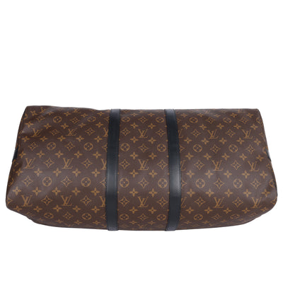 Monogram Macassar Keepall Bandouliere 55