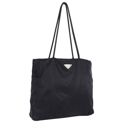 Tessuto Nylon Shoulder Bag Black