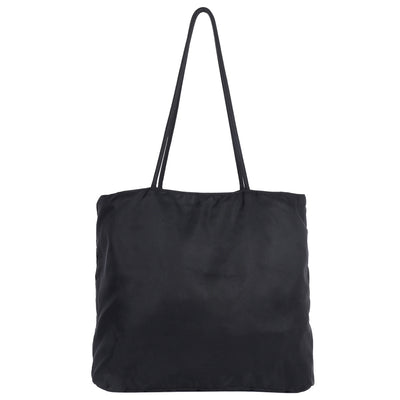 Tessuto Nylon Shoulder Bag Black
