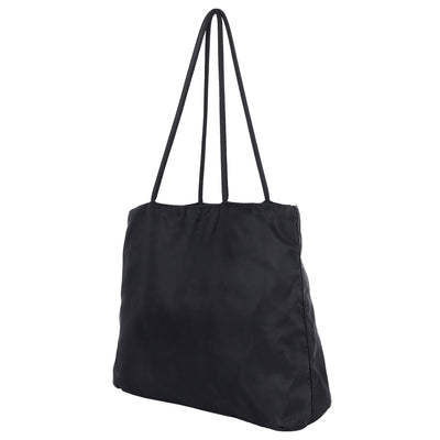 Tessuto Nylon Shoulder Bag Black