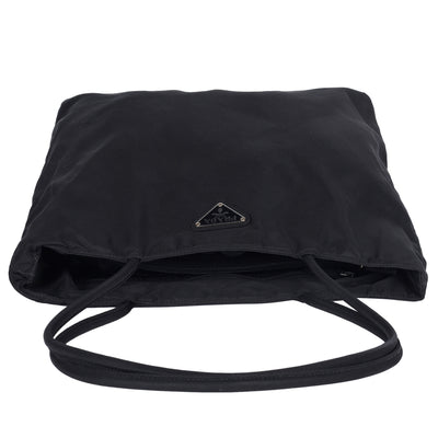 Tessuto Nylon Shoulder Bag Black