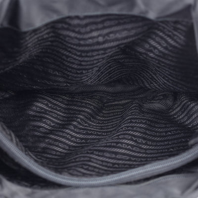 Tessuto Nylon Shoulder Bag Black
