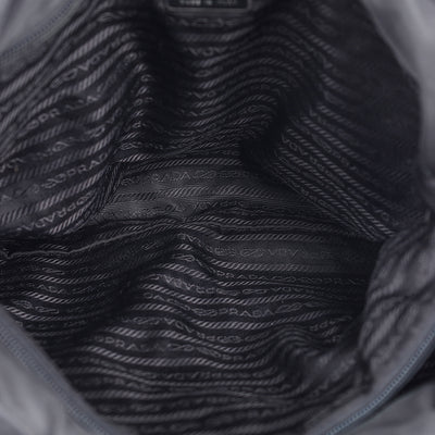 Tessuto Nylon Shoulder Bag Black
