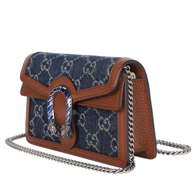 GG Dionysus Bag Denim Super Mini
