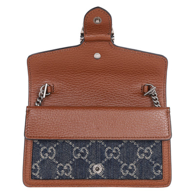 GG Dionysus Bag Denim Super Mini