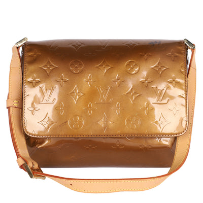 Louis Vuitton Bronze Monogram Vernis Thompson Street Bag