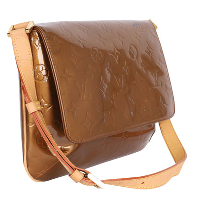 Louis Vuitton Bronze Monogram Vernis Thompson Street Bag