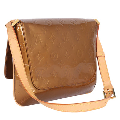 Louis Vuitton Bronze Monogram Vernis Thompson Street Bag