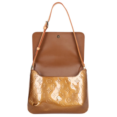 Louis Vuitton Bronze Monogram Vernis Thompson Street Bag