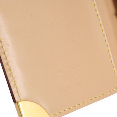 Monogram Multicolor Small Ring Agenda Cover Black