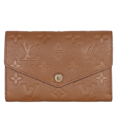 Empreinte Victorine Wallet Cognac