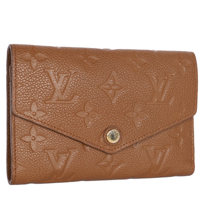 Empreinte Victorine Wallet Cognac