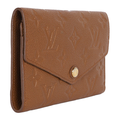 Empreinte Victorine Wallet Cognac