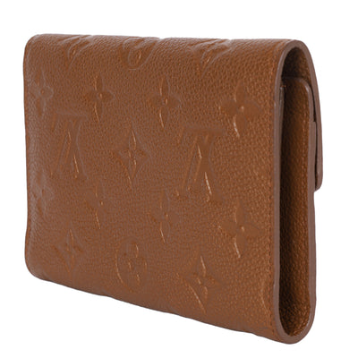 Empreinte Victorine Wallet Cognac