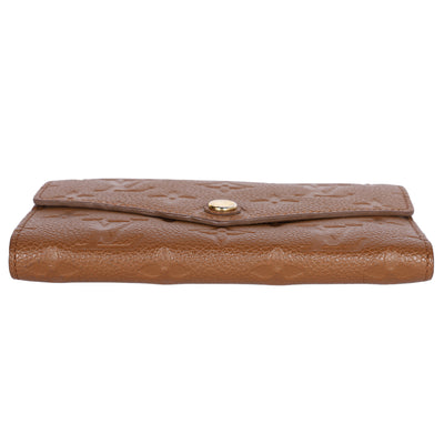 Empreinte Victorine Wallet Cognac