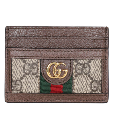 GG Supreme Monogram Ophidia Card Holder
