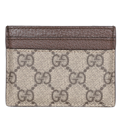 GG Supreme Monogram Ophidia Card Holder