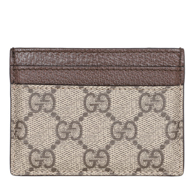 GG Supreme Monogram Ophidia Card Holder