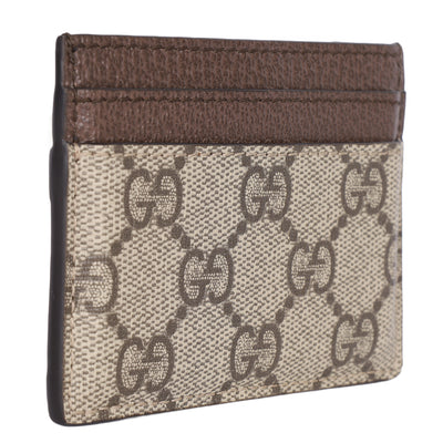 GG Supreme Monogram Ophidia Card Holder