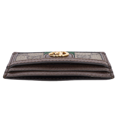 GG Supreme Monogram Ophidia Card Holder