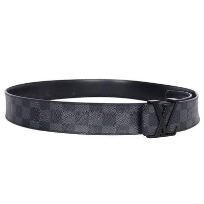Damier Graphite belt