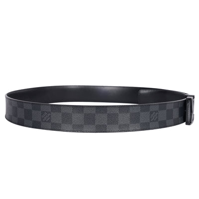 Damier Graphite belt