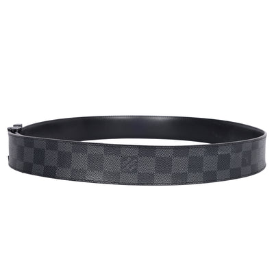 Damier Graphite belt