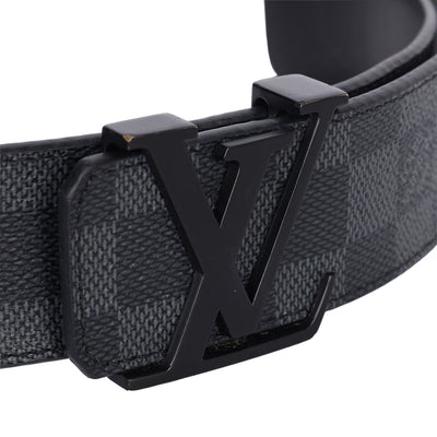 Damier Graphite belt