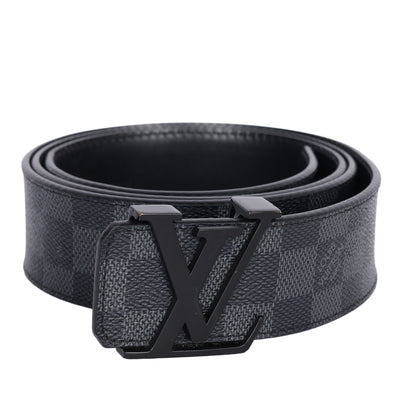 Damier Graphite belt