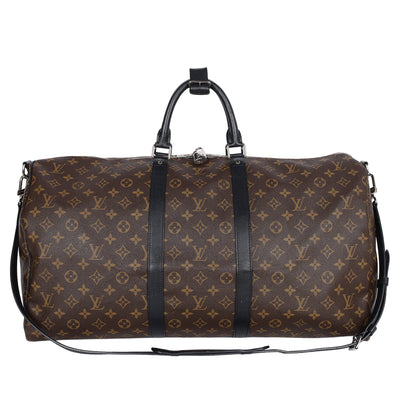 Monogram Macassar Keepall Bandouliere 55