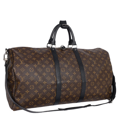 Monogram Macassar Keepall Bandouliere 55