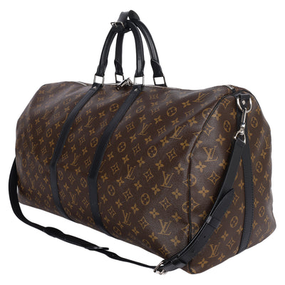 Monogram Macassar Keepall Bandouliere 55