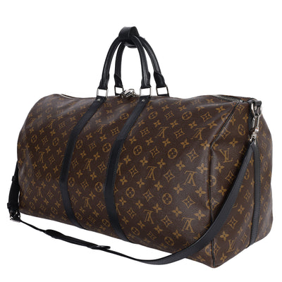 Monogram Macassar Keepall Bandouliere 55