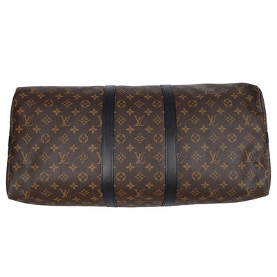 Monogram Macassar Keepall Bandouliere 55