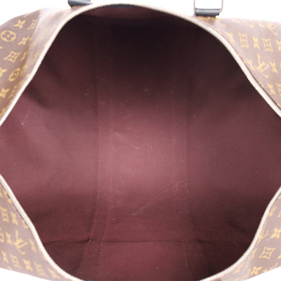 Monogram Macassar Keepall Bandouliere 55