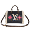 Calfskin Monogram Teddy Speedy Bandouliere 30 Black